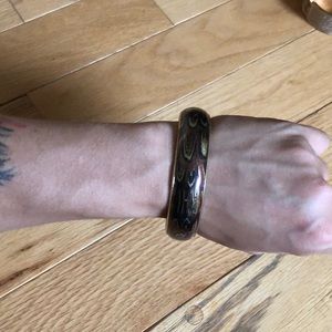 Gold marble bracelet